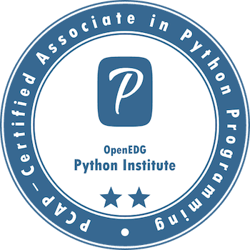 PCAP — Certified Associate in Python Programming certification